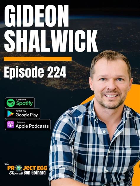 Gideon Shalwick Interview .